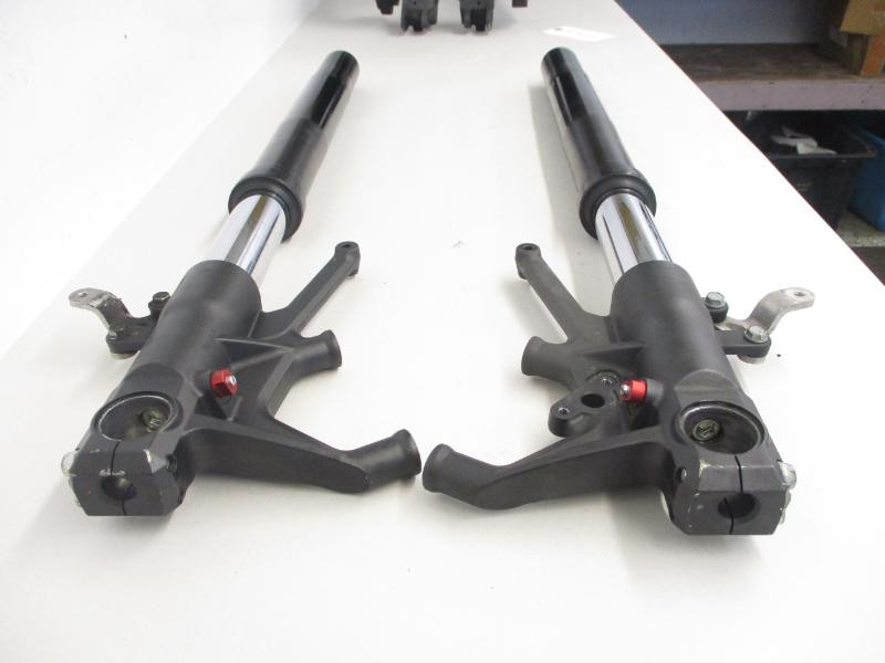 12 Kawasaki Ninja ZX-14R ZX14 Forks Front End Suspension 44071